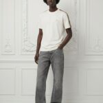 BURB Logo Print  Mens Tshirt 00013 - White