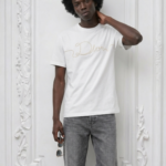 Dior Logo Men Tshirts - White