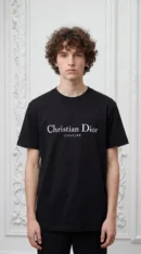 CD T Couture Silver Logo Inspire Men Tshirt