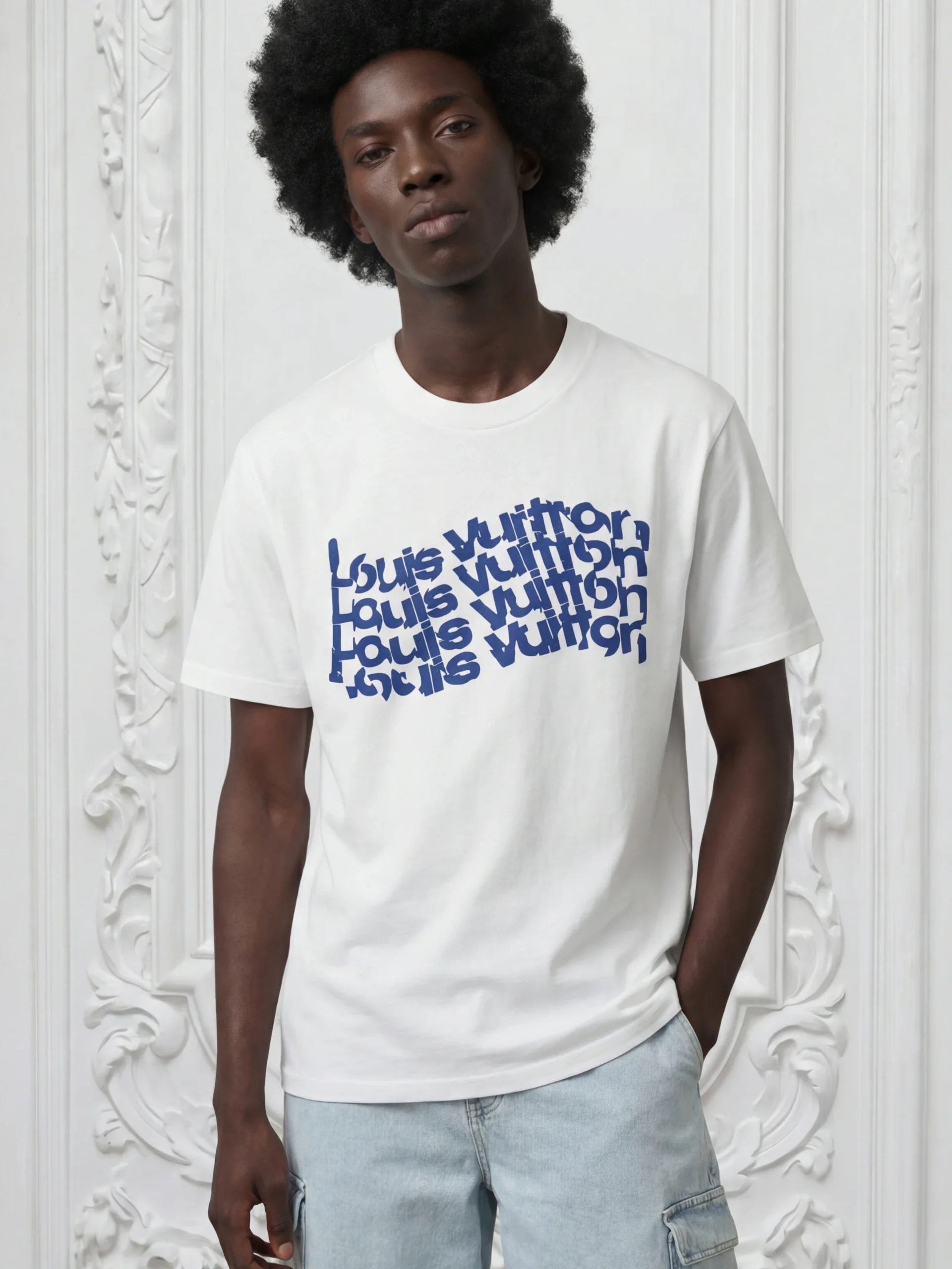 luis-vuiton-retro-v-logo-inspire-man-white-tshirt-7