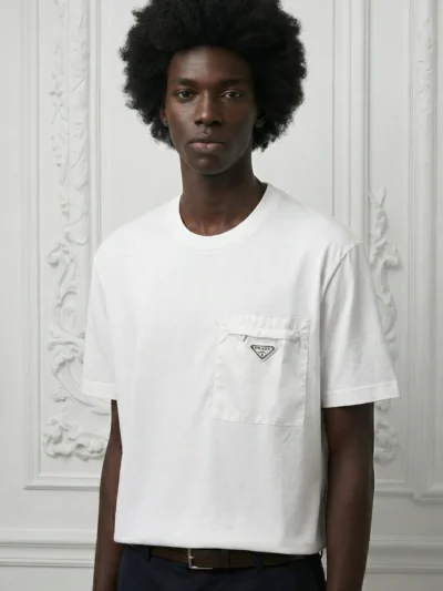 PRDA Men White Tshirt